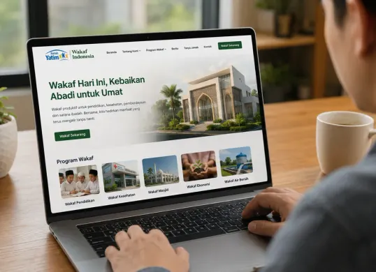 Rumah Yatim menghadirkan WakafIndonesia.org sebagai platform digital yang didedikasikan untuk memudahkan masyarakat (Sumber: Istimewa)