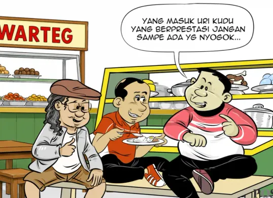 Ilustrasi Obrolan Warteg, Jumat, 24 Juli 2026. (Sumber: Poskota)