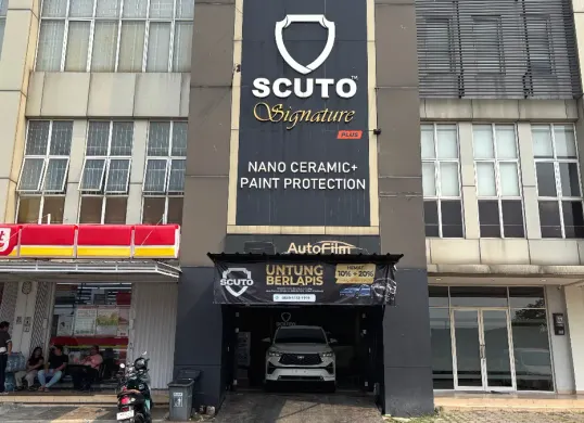 Gerai spesialis nano ceramic coating di Alam Sutera, Tangerang. (Sumber: Istimewa)