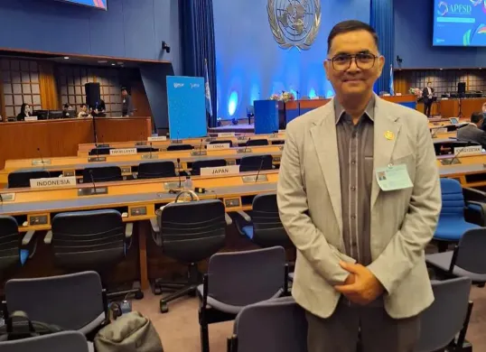 Juru Bicara (Jubir) sekaligus Staf Kepala Otorita Ibu Kota Nusantara (IKN) Bidang Komunikasi Publik, Troy Harold Yohanes Pantouw, meninggal dunia. (Sumber: Instagram/@troy_pantouw)