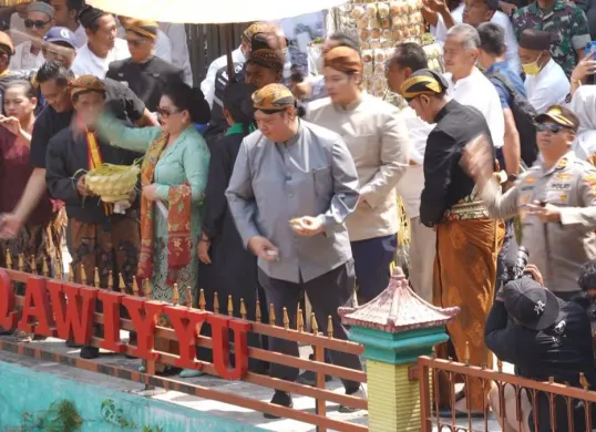 Menteri Koordinator Bidang Perekonomian Airlangga Hartarto dijadwalkan menghadiri Grebeg Ageng Yaaqawiyyu Kiai Ageng Gribig digelar di Jatinom, Kabupaten Klaten, Jawa Tengah. (Sumber: Dok. Istimewa)
