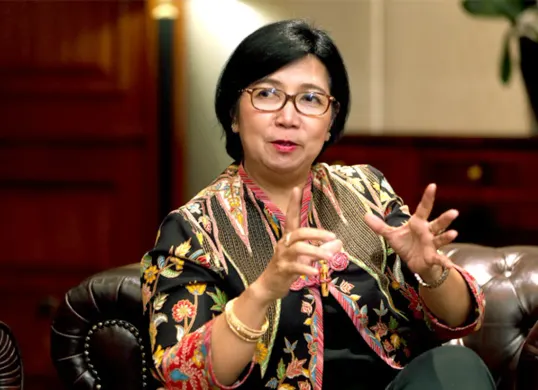 Destry Damayanti resmi menjadi Plt Gubernur BI usai Perry Warjiyo mundur. (Sumber: X/@LambeSahamjja)