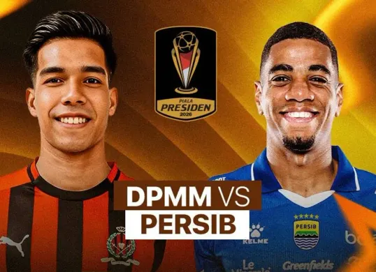 Prediksi susunan pemain Persib vs DPMM FC dalam matchday kedua Piala Presiden 2026. (Sumber: Vidio)