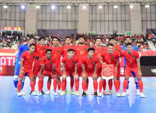 Skuad Timnas Futsal Indonesia (Sumber: PSSI)