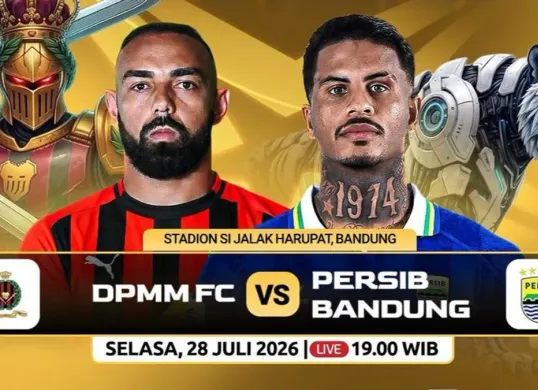 Link live streaming Persib Bandung vs DPMM FC di laga kedua Piala Presiden 2026. (Sumber: Instagram/@sports.indosiar)