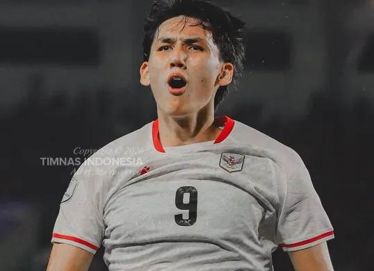 Mitchell Baker tampil sensasional pada debutnya bersama Timnas Indonesia dengan mencetak hattrick ke gawang Kamboja di Piala AFF 2026. (Sumber: Instagram/@mitchell.baker)