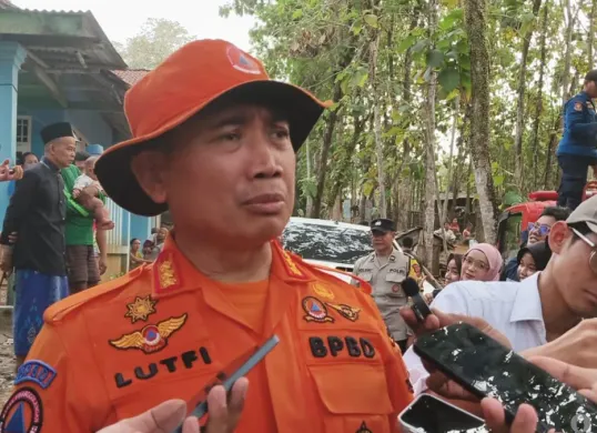 Kepala Pelaksana Badan Penanggulangan Bencana Daerah (BPBD) Provinsi Banten, Lutfi Mujahidin. (Sumber: Poskota/Veronica)