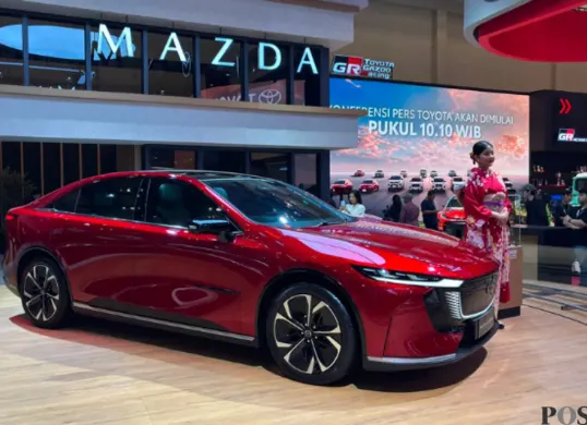 Mazda 6e. (Sumber: Poskota/Aldi Harlanda Irawan)
