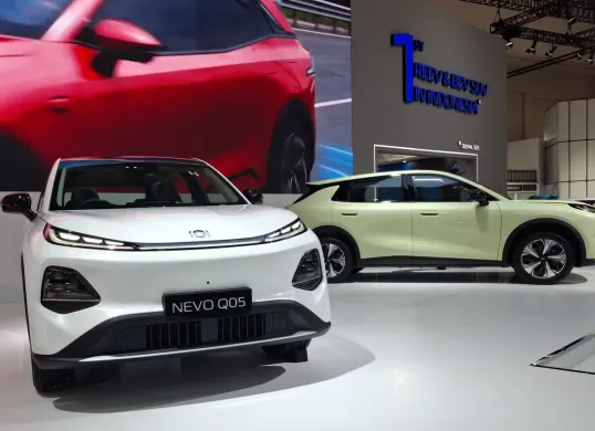 Changan resmi debut di GIIAS 2026 dengan meluncurkan SUV elektrifikasi Nevo Q05 (Sumber: Changan)