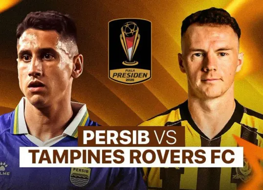 Link live streaming Persib vs Tampines Rovers di Piala Presiden 2026. (Sumber: Vidio)