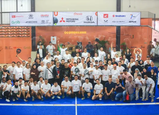 Forwot menggelar turnamen padel sebagai ajang mempererat hubungan antara jurnalis otomotif dan pelaku industri kendaraan di Indonesia. (Sumber: Fowot)