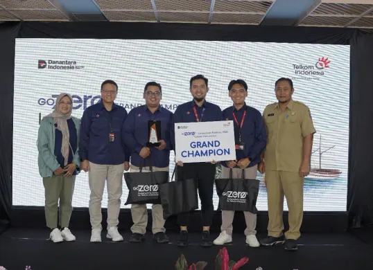 GoZero% Grand Champion Innovation Festival di Telkom Landmark Tower, Surabaya beberapa waktu lalu. (Sumber: Istimewa)