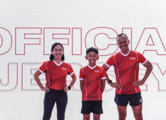 Official jersey Generali Lion Heart Run 2026. (Sumber: Istimewa)