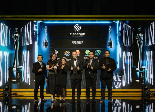 FIFGROUP meraih lima penghargaan dalam ajang HR Asia Awards 2026 (Sumber: FIFGROUP)