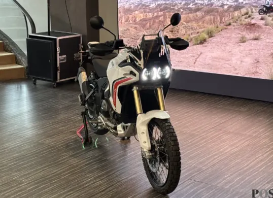 Ducati DesertX V2 2026. (Sumber: Poskota/Aldi Harlanda Irawan)