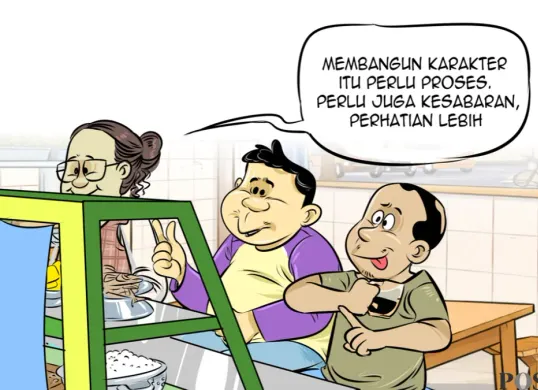 Ilustrasi Obrolan Warteg, Senin, 22 Juni 2026. (Sumber: Poskota/Arif Setiadi)