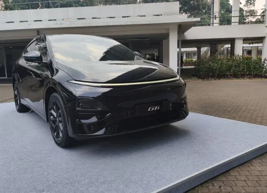 Xpeng G6 AWD resmi diperkenalkan di Indonesia (Sumber: Poskota/ Erwan Hartawan)