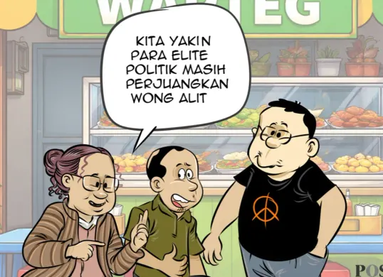 Obrolan Warteg, 25 Juni 2026. (Sumber: Poskota/Arif Setiadi)