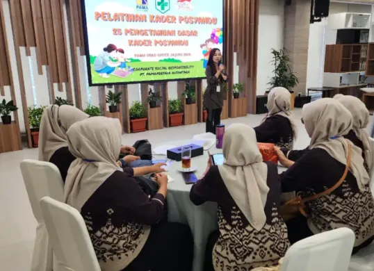 PAMA menggelar Pelatihan Kader Posyandu bagi sejumlah Posyandu binaan yang berada di bawah program Corporate Social Responsibility (CSR) perusahaan. (Sumber: Istimewa)