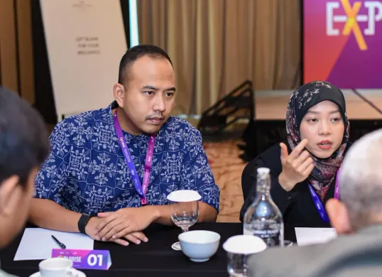 Peserta mengikuti sesi business matchmaking pada Explorise Q2 2026. (Sumber: Telkom Indonesia)