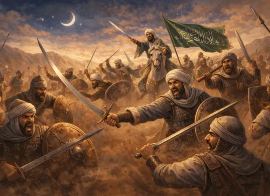 Sejarah Perang Badar yang mengubah perjalanan umat Islam. (Sumber: ChatGPT)