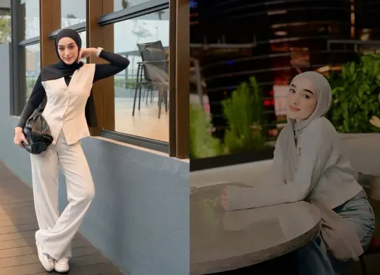 Profil dan agama Santyka Fauziah, wanita yang dikabarkan jadi kekasih baru sule. (Sumber: Instagram/@santykafauziah)