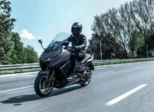 Yamaha TMAX terbaru mendapat sambutan positif di Indonesia. Batch awal terjual lebih dari 50 unit. (Sumber: Dok. Yamaha)