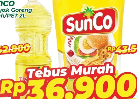 Promo Alfamart hari ini ada tebus murah minyak goreng. (Sumber: Instagram/@alfamart)