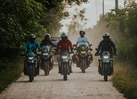 Komunitas rider GSrek Indonesia. (Sumber: Dok. GSrek)