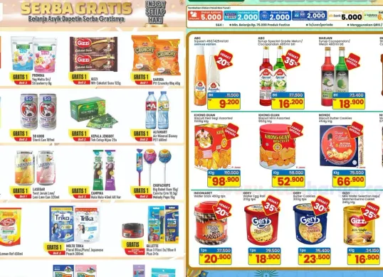 Katalog Promo Indomaret dan Alfamart Spesial Ramadan 1447 H dengan berbagai diskon menarik. (Sumber: Istimewa)