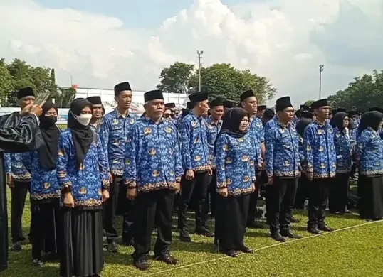 Para ASN di lingkungan Pemkab Lebak. (Sumber: Istimewa)