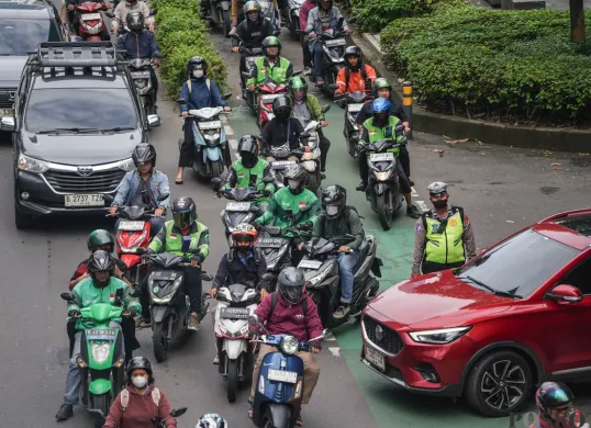 Tidak ada demo di Jakarta pada Senin, 14 September 2026. Namun, rekayasa lalu lintas ganjil genap hari ini tetap berlaku. (Sumber: Poskota/Bilal Nugraha Ginanjar)