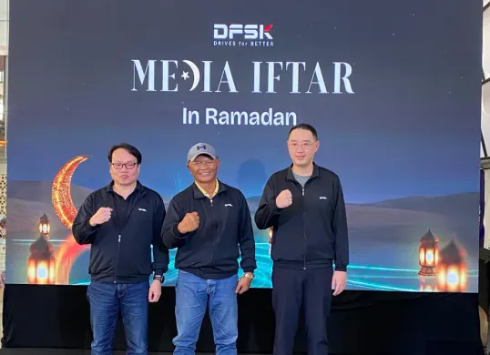 Acara DFSK Media Iftar 2026 yang berlangsung di kawasan Cipete, Jakarta Selatan. (Sumber: Poskota/Herdyan Anugrah Triguna)