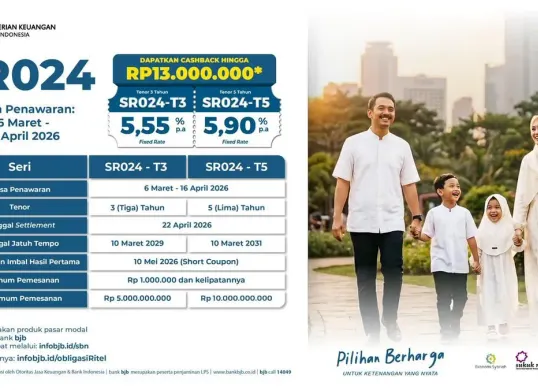 bank bjb Tawarkan SBN Ritel Seri SR024. (Sumber: Dok. bjb)