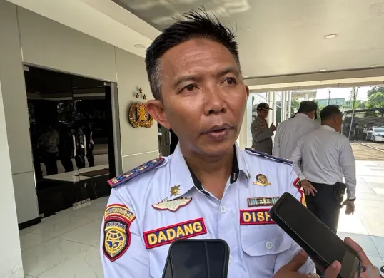Kabid Lalu Lintas Dishub Kabupaten Bogor, Dadang Kosasih. (Sumber: Poskota/Giffar Rivana)