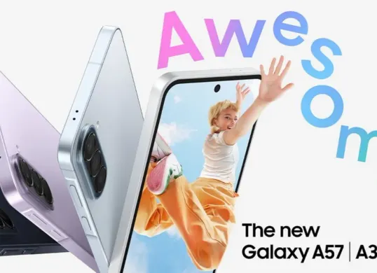 Hp Samsung Galaxy A57 dan A37. (Sumber: X/@damiantiscornia)