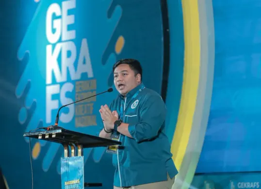 Ketua Umum Gekrafs, Kawendra Lukistian. (Sumber: Istimewa)