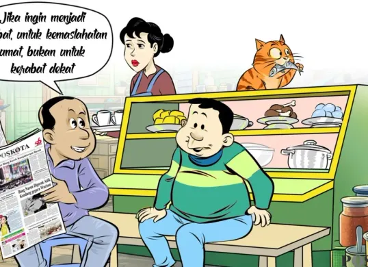 Obrolan warteg edisi hari ini, Sabtu, 9 Mei 2026. (Sumber: Poskota/Arif Setiadi)