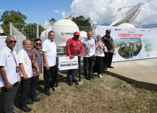 Kehadiran Community Gateway Wamena memperkuat pemerataan akses digital dan mendukung pengembangan ekonomi digital di wilayah Indonesia timur. (Sumber: Dok. Telkom)