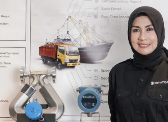 Founder dan CEO TransTRACK, Anggia Meisesari. (Sumber: Istimewa)