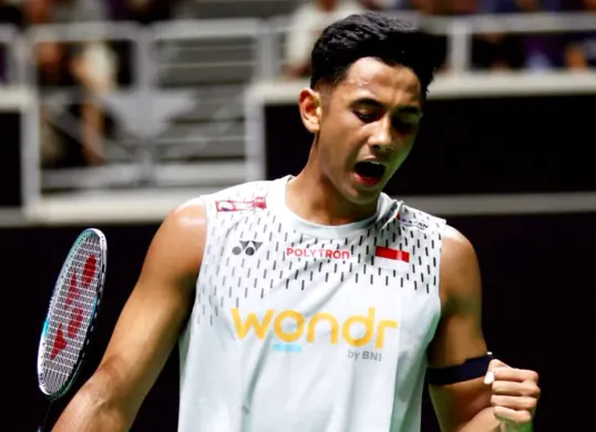 Potret pebulutangkis Alwi Farhan di Singapore Open. (Sumber: Istimewa)