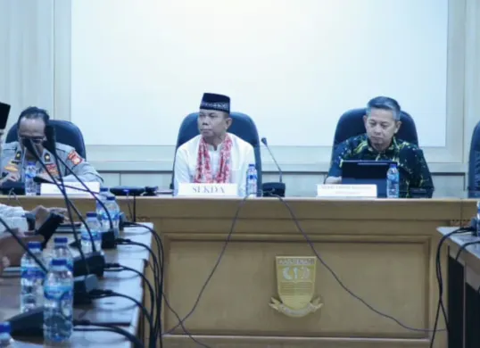 Pemkab Bekasi terus mematangkan persiapan Pilkades Digital 2026 melalui penguatan pemutakhiran data penduduk dan data desa di 154 desa se-Kabupaten Bekasi. (Sumber: Pemkab Bekasi)
