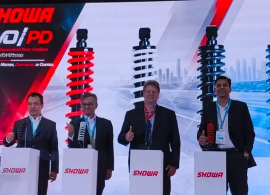 Showa EVO menghadirkan sobreker adaktif yang bisa menyesuakan beban (Sumber: Poskota)