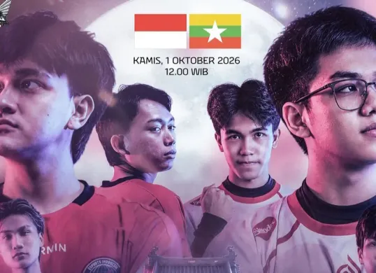 Link live streaming final MLBB Asian Games 2026 antara Indonesia vs Myanmar. (Sumber: Instagram/@mpl.id.official)
