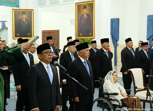 Nominal gaji ketua dan anggota Wantimpres bernilai fantastis. (Sumber: Tangkapan layar YouTube/Sekretariat Presiden)
