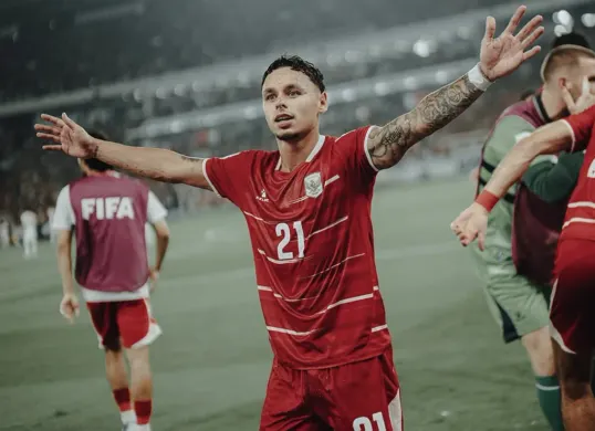 Indonesia merayakan kemenangan setelah mengalahkan Thailand pada partai final. (Sumber: Timnas Indonesia)