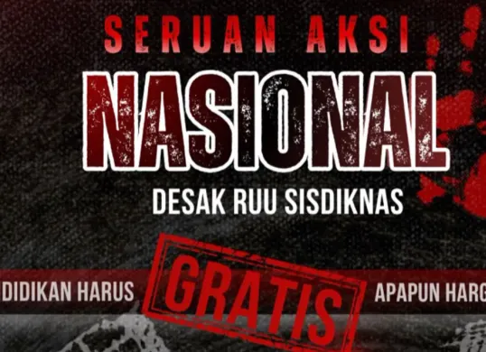 Poster aksi demonstrasi BEM SI di Gedung DPR RI yang akan digelar, Senin, 5 Oktober 2026. (Sumber: Instagram/@bem_si)