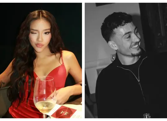 Ivar Jenner dan Baila Fauri kembali disorot setelah berpelukan usai Timnas Indonesia juara. (Sumber: Instagram/@bailafauri,@ivarjnr)