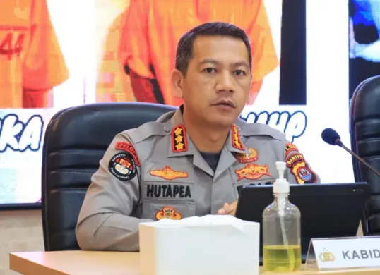 Kabidhumas Polda Banten Kombes Pol Maruli Ahiles Hutapea. (Sumber: Polda Banten)