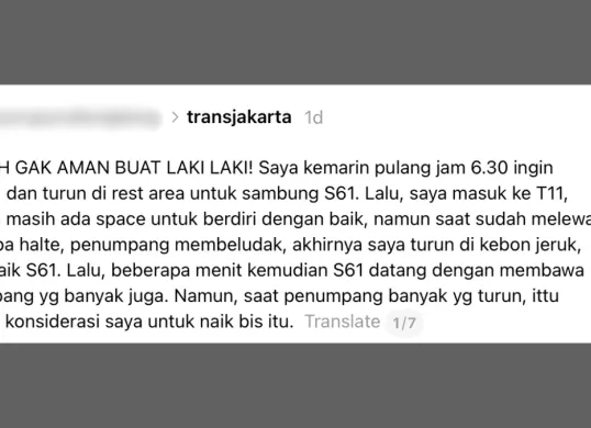 Seorang pria yang dituduh melakukan pelecehan seksual buka suara di Threads pada Selasa, 6 Oktober 2026. (Sumber: Dok. Threads/@p**************g)